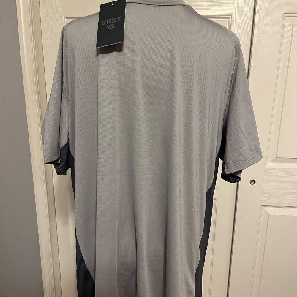 Men's Gray Polo Shirt